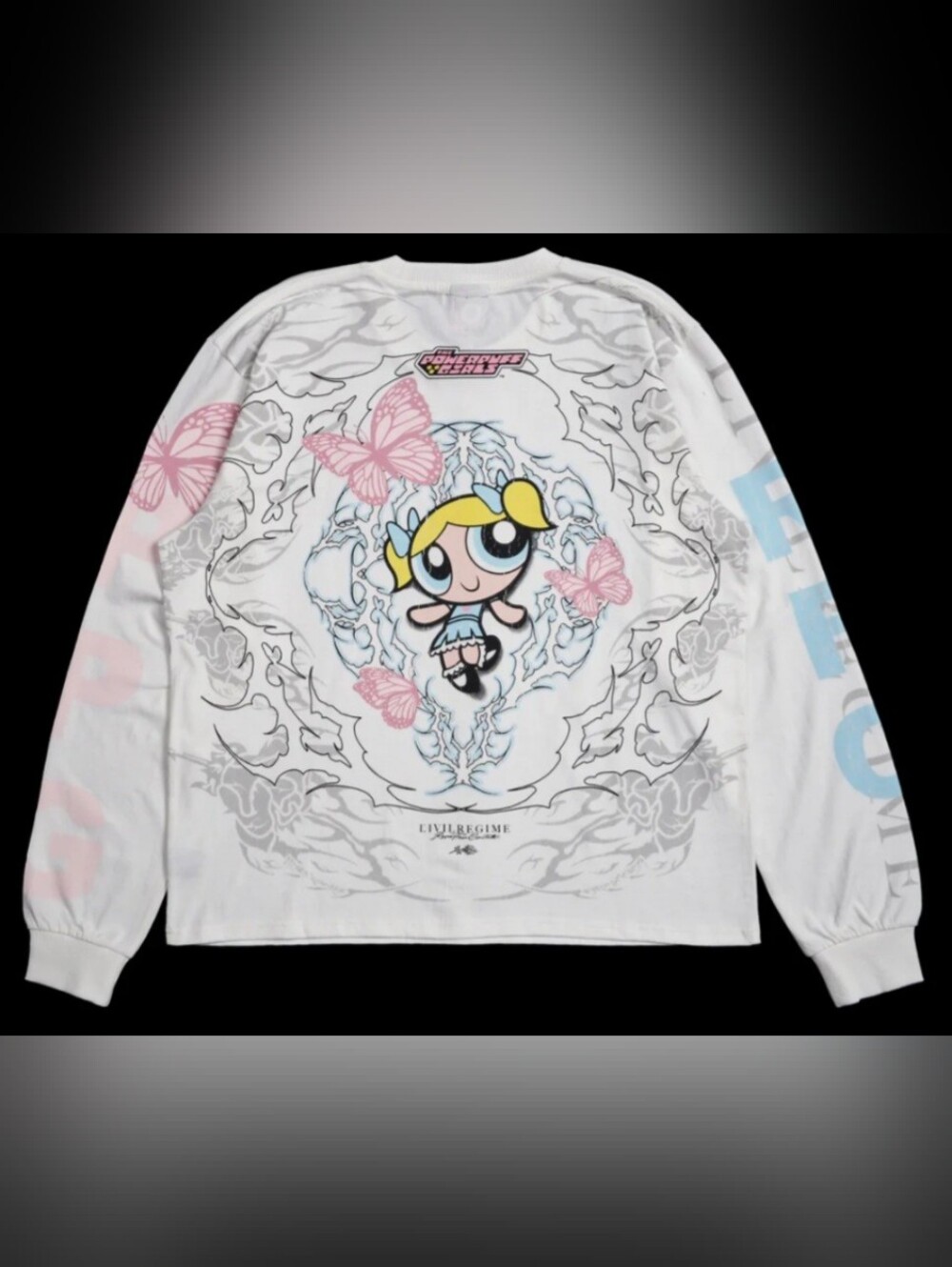Civil Regime "Bubbles Harmony" Midnight L/S Tee